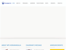 Tablet Screenshot of npskrm.com